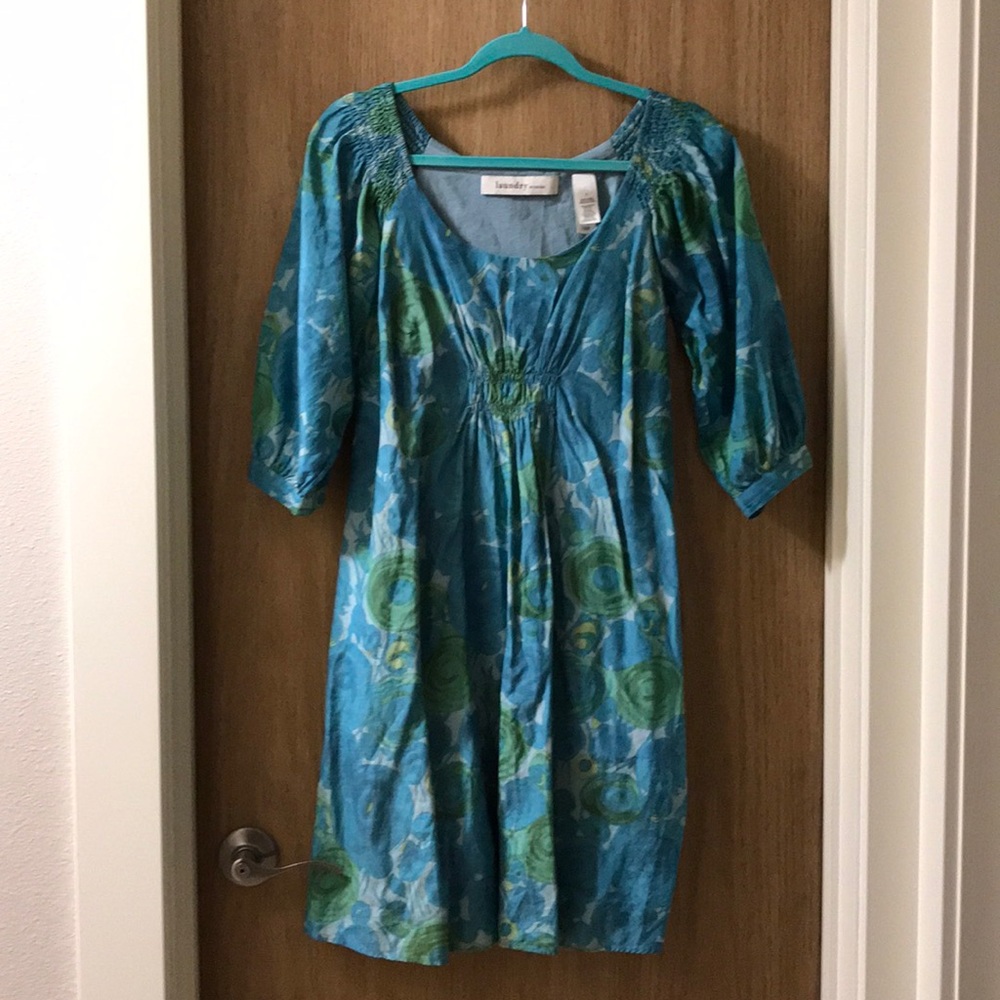 Laundry by design Silk/Cotton Dress